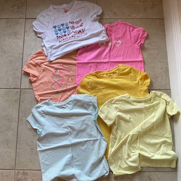 Cat & Jack Other - Cat & Jack Kids Short Sleeve Tees - Multicolor Pack